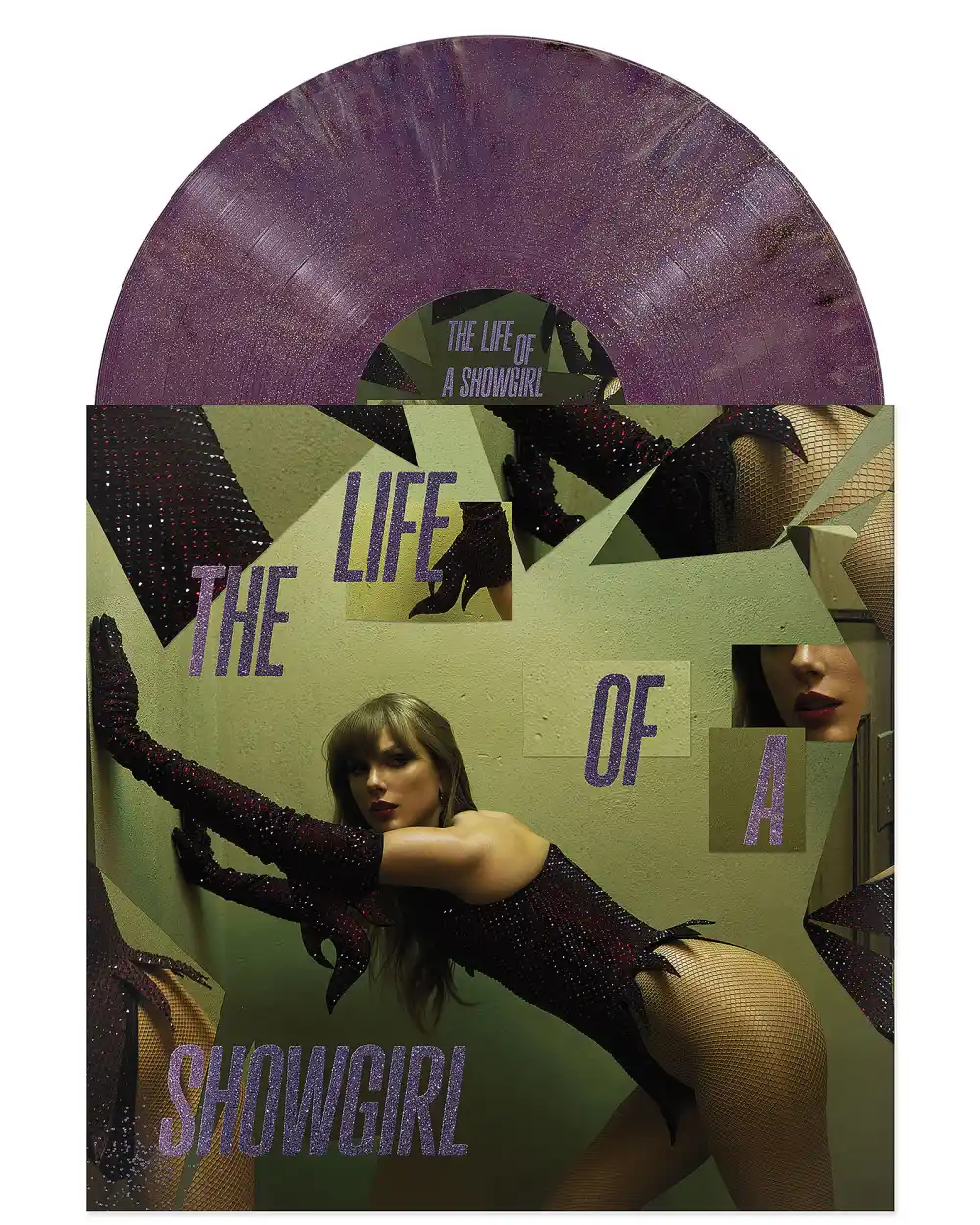 Taylor Swift The Life of a Showgirl The Shiny Bug Violet With Disc
