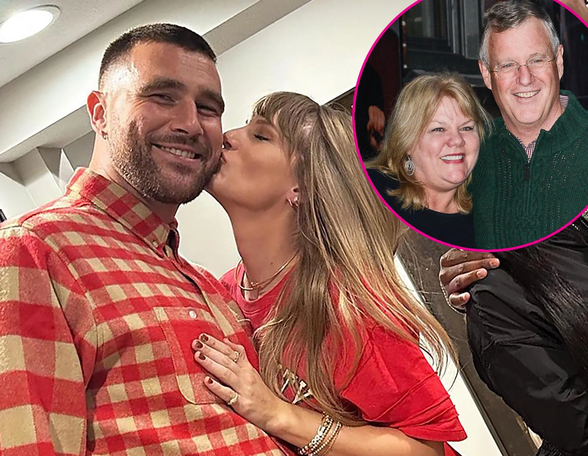 Travis Kelce Asked Taylor Swift s Parents for Their Blessing Source image 458032364