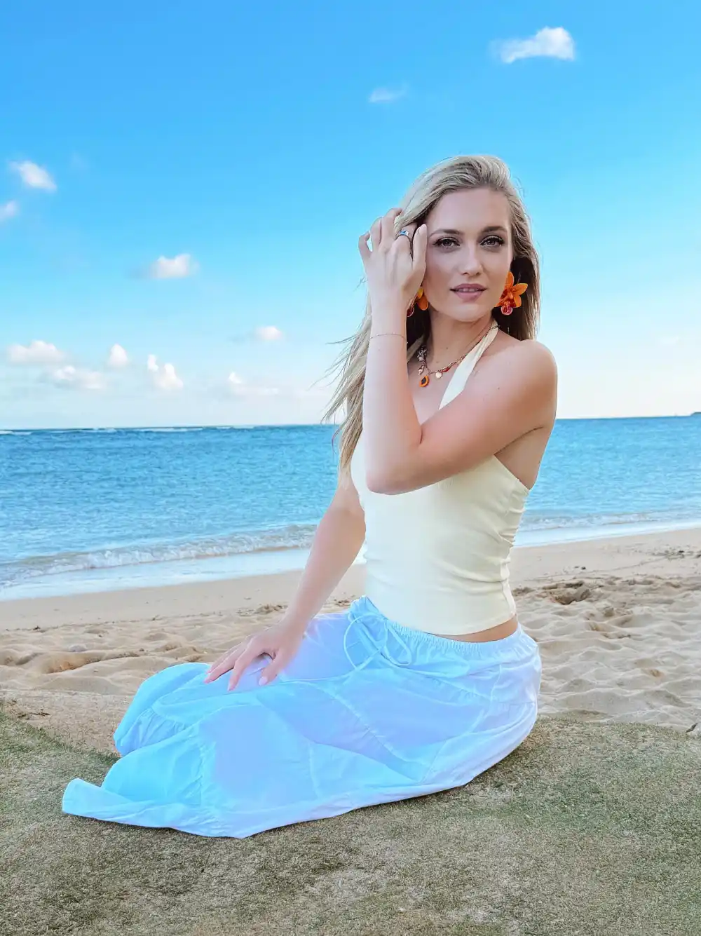 Wheel Of Fortune Icon Pat Sajak s Daughter Soaks Up the Sun in a Green String Bikini 005