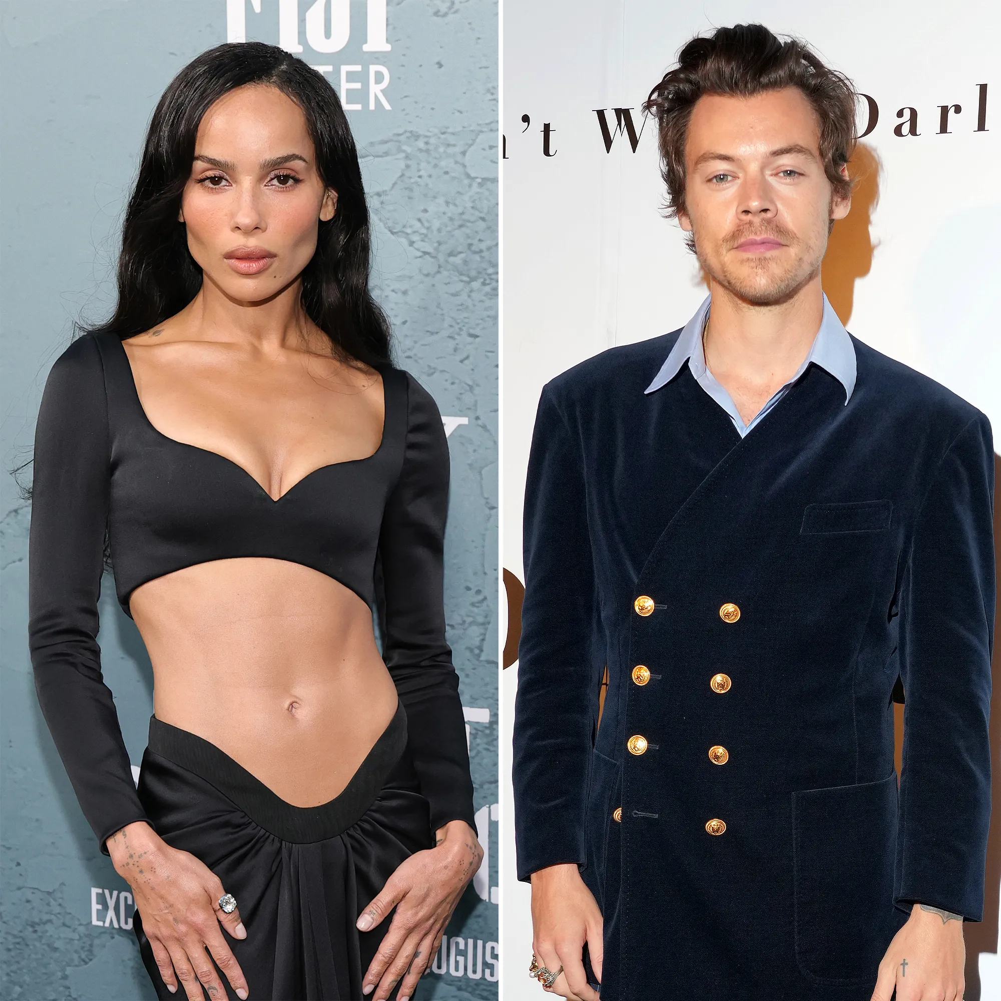 Zoe Kravitz Shows Off Her Toned Figure in Sexy Dress After Being Spotted With Harry Styles