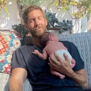 Calvin Harris Shares Placenta Photos After Wife Vick Hope Gives Birth to 1st Baby