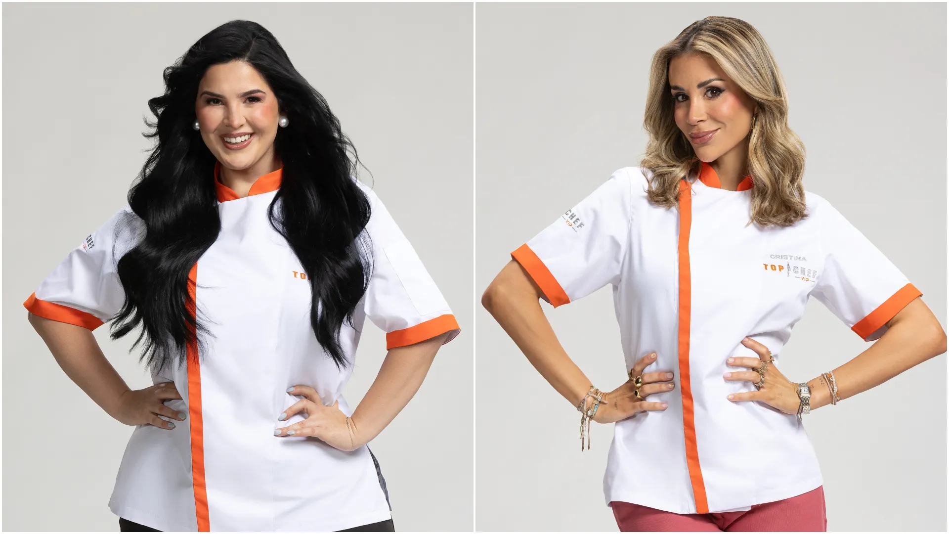 Curvy Zelma y Cristina Porta, en 'Top Chef VIP'.
