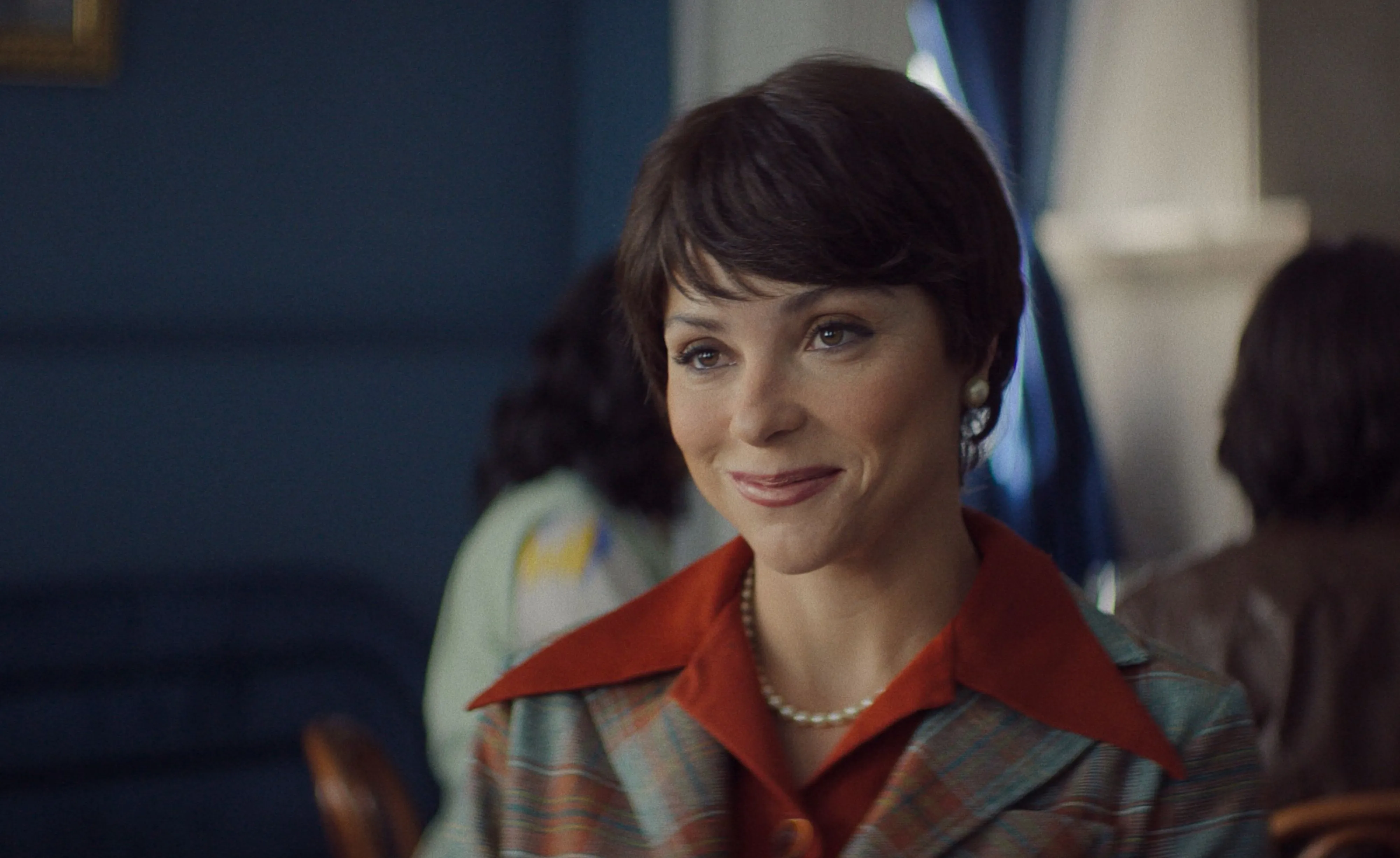 La actriz colombiana Paulina Dávila interpreta Graciela Fernández, en su versión adulta, en la bioserie de 'Chespirito'.