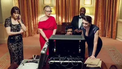 Julie Delpy and the cast of Hostage