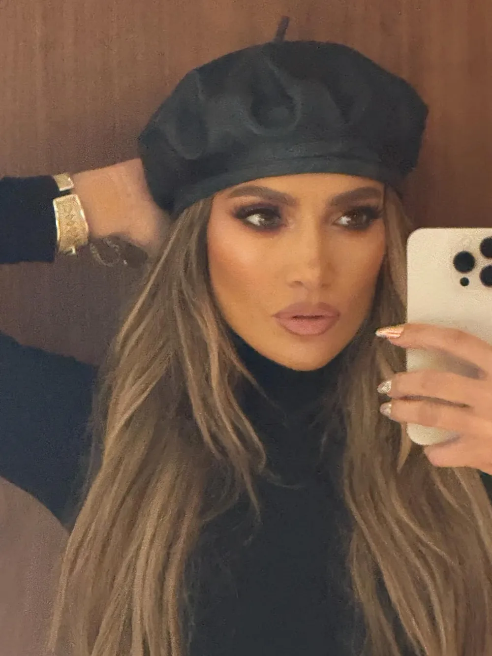 Jennifer Lopez Leotard Tights Selfies