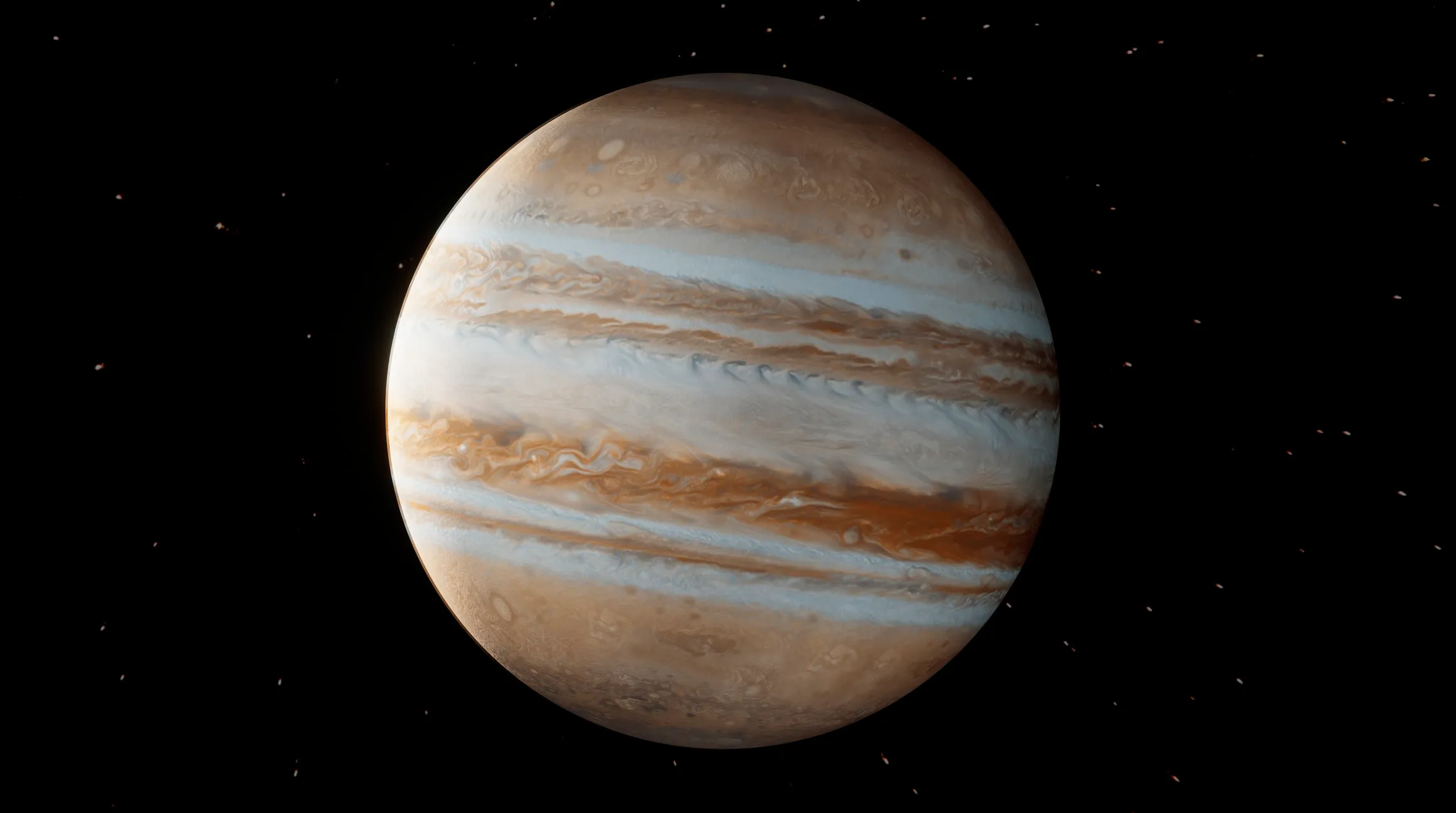 Illustration of Jupiter.