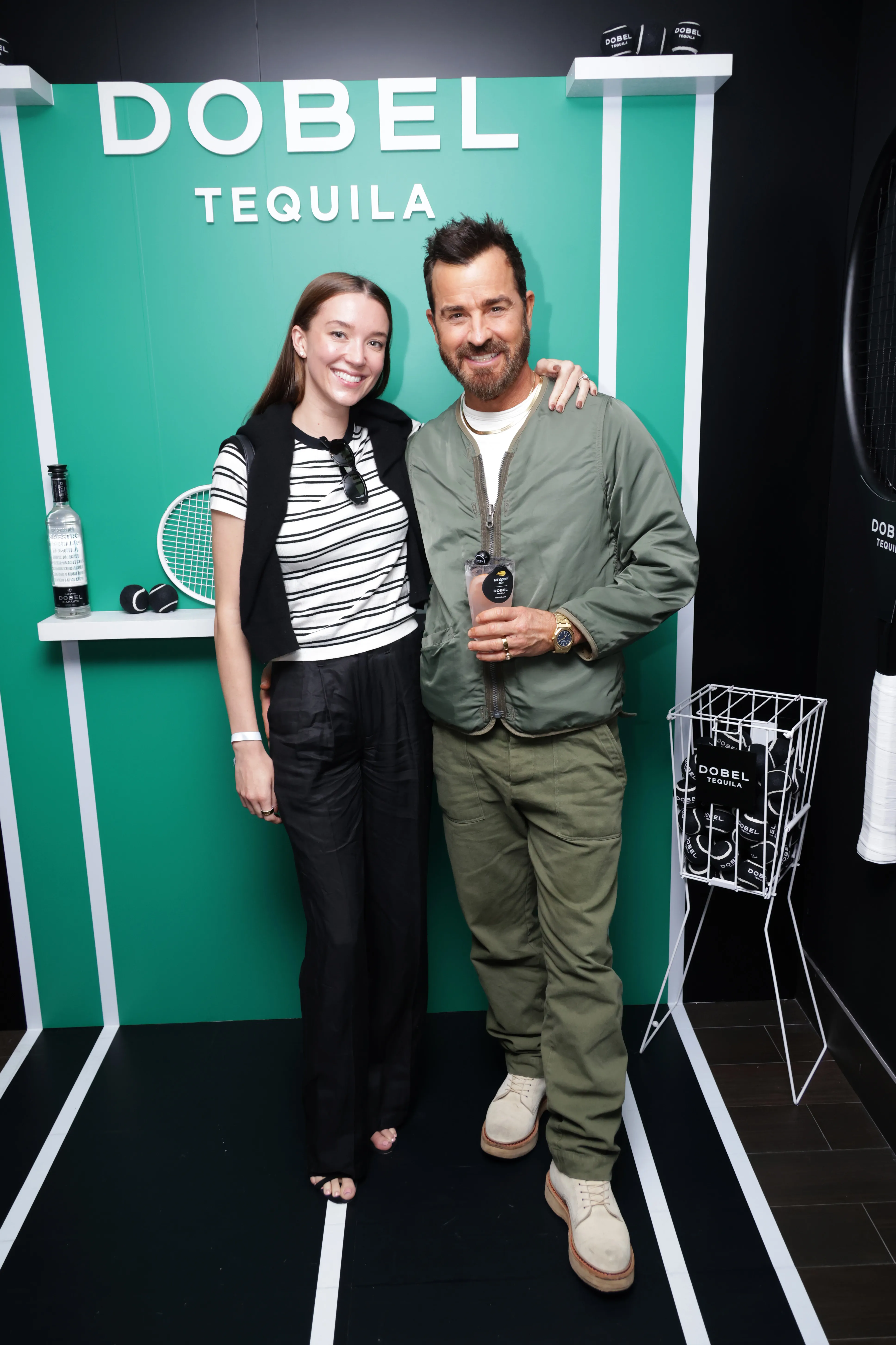 Justin Theroux and Nicole Brydon Bloom