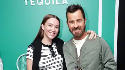 Justin Theroux and Nicole Brydon Bloom