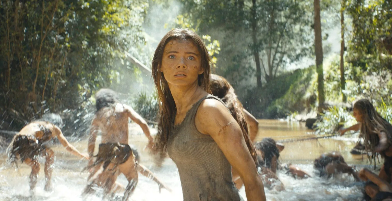Freya Allen in Kingdom of the Planet of the Apes