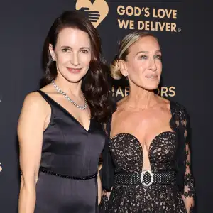 Kristin Davis and Sarah Jessica Parker