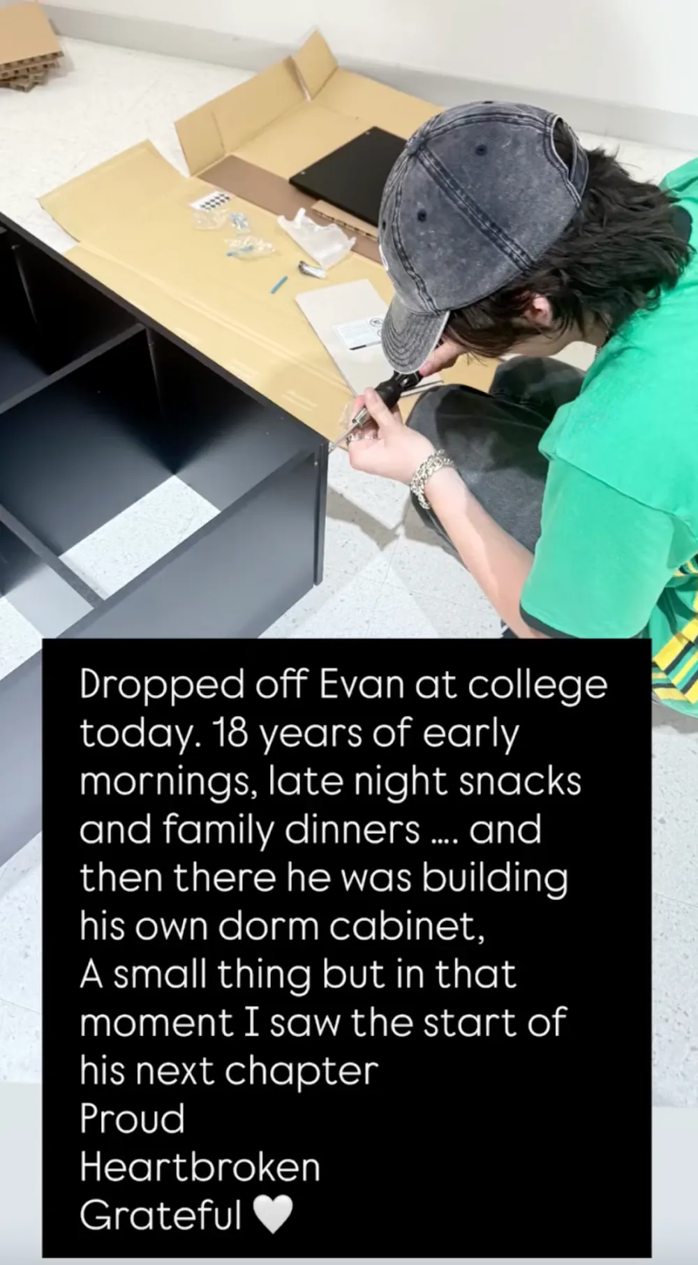 Lauren Sanchez Admits She's 'Heartbroken' Dropping Off Son Evan, 18, at College