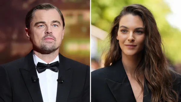 Leonardo DiCaprio and Vittoria Ceretti