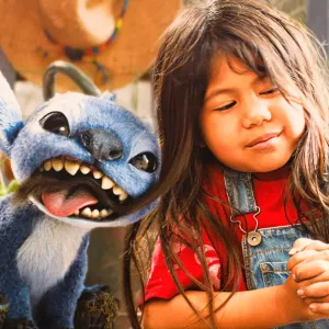 Maia Kealoha and Stitch in Lilo & Stitch