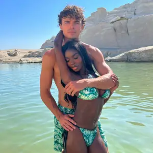 Love Island USA’s Nic and Olandria Turn Up the Heat in Sexy Swimsuit Campaign