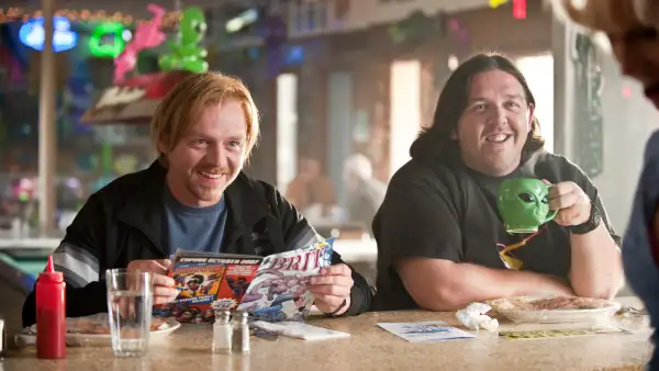 Simon Pegg and Nick Frost in Paul