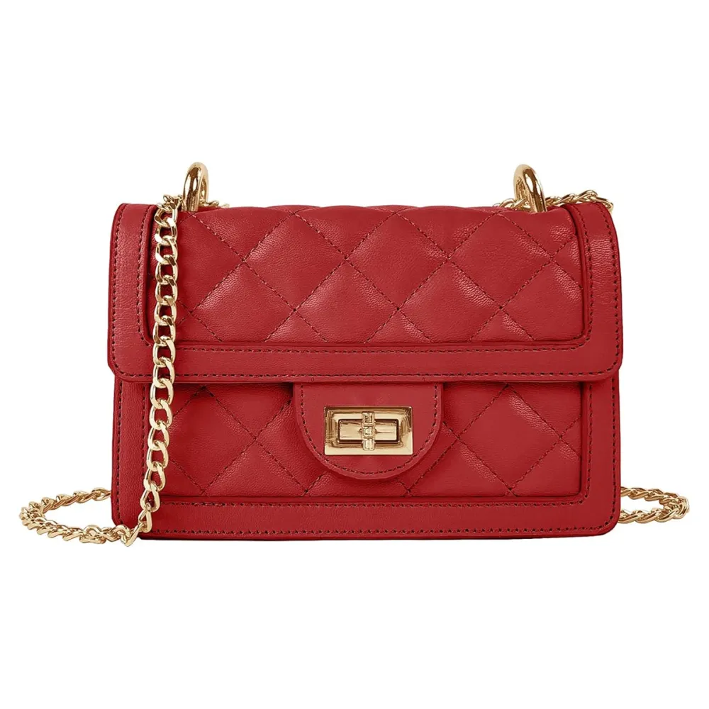 SG SUGU Small Quilted Crossbody Bag