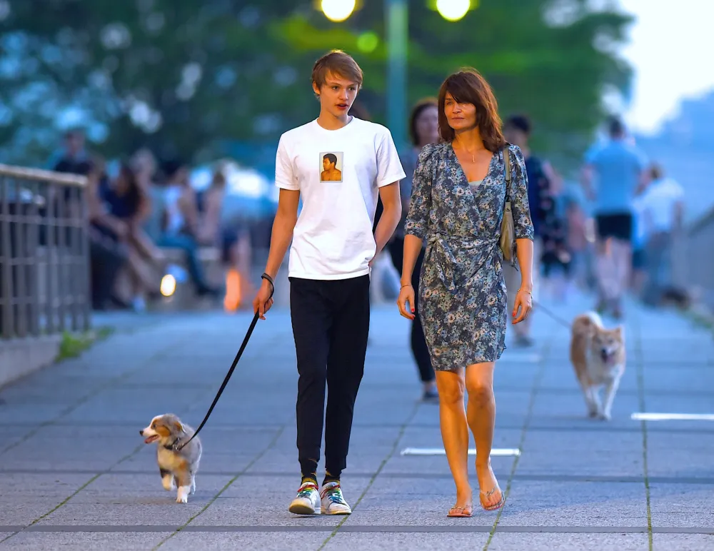 Mingus Reedus and Helena Christensen