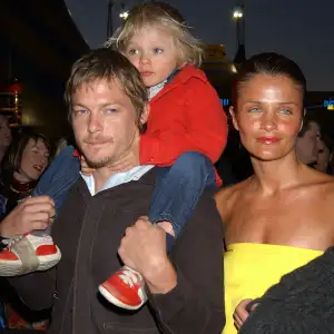 Norman Reedus, Mingus Reedus, Helena Christensen