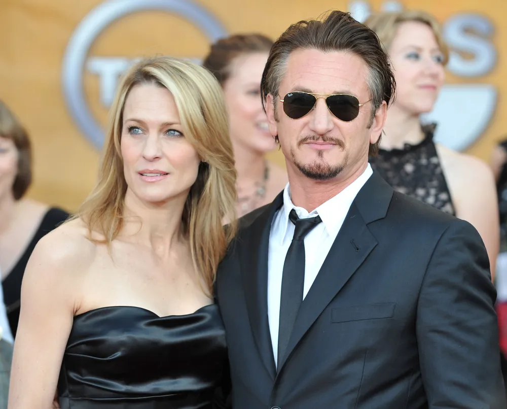 Robin Wright and Sean Penn