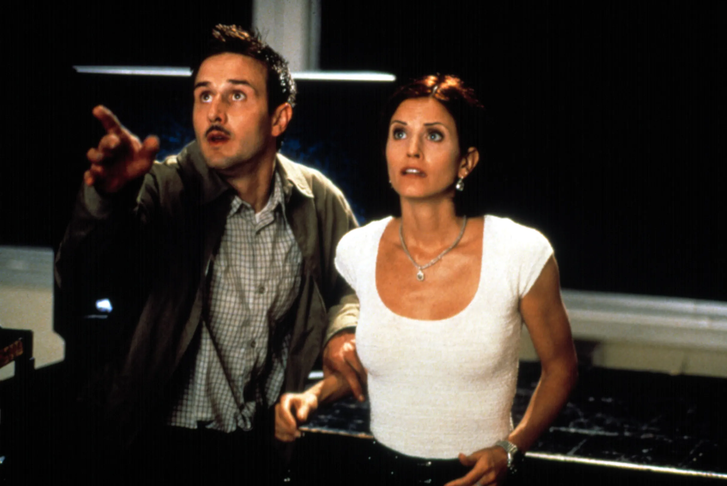 Courteney Cox and 'Scream' Cast Worried David Arquette Would 'Hurt' Himself