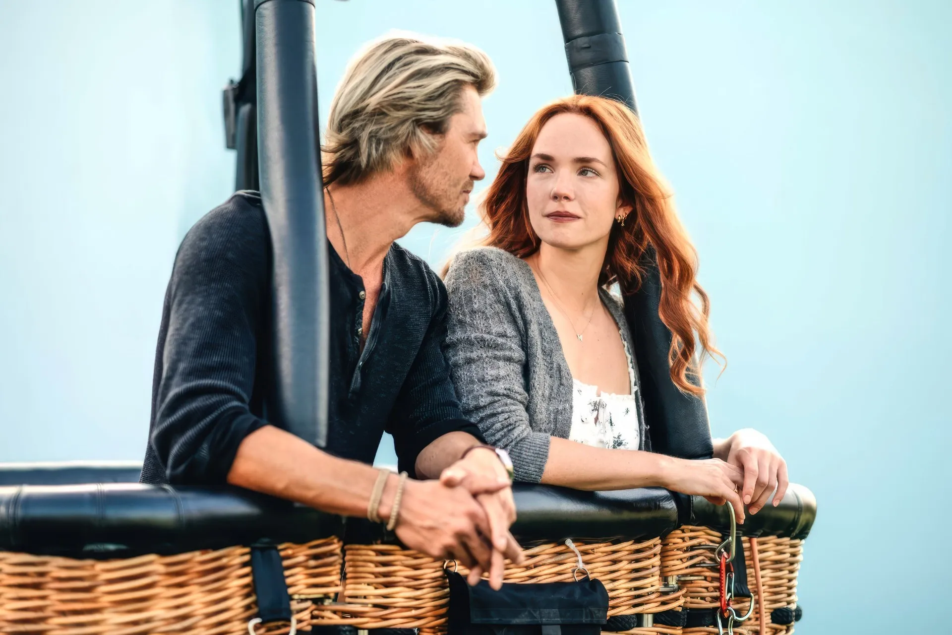 Chad Michael Murray, Morgan Kohan in Sullivan's Crossing season 3