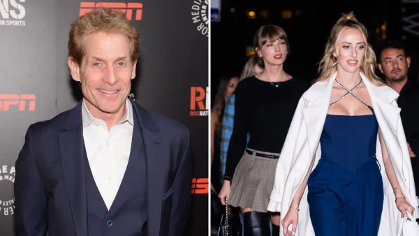Skip Bayless, Taylor Swift, Brittany Mahomes