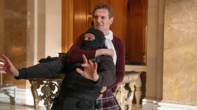 Liam Neeson in The Naked Gun