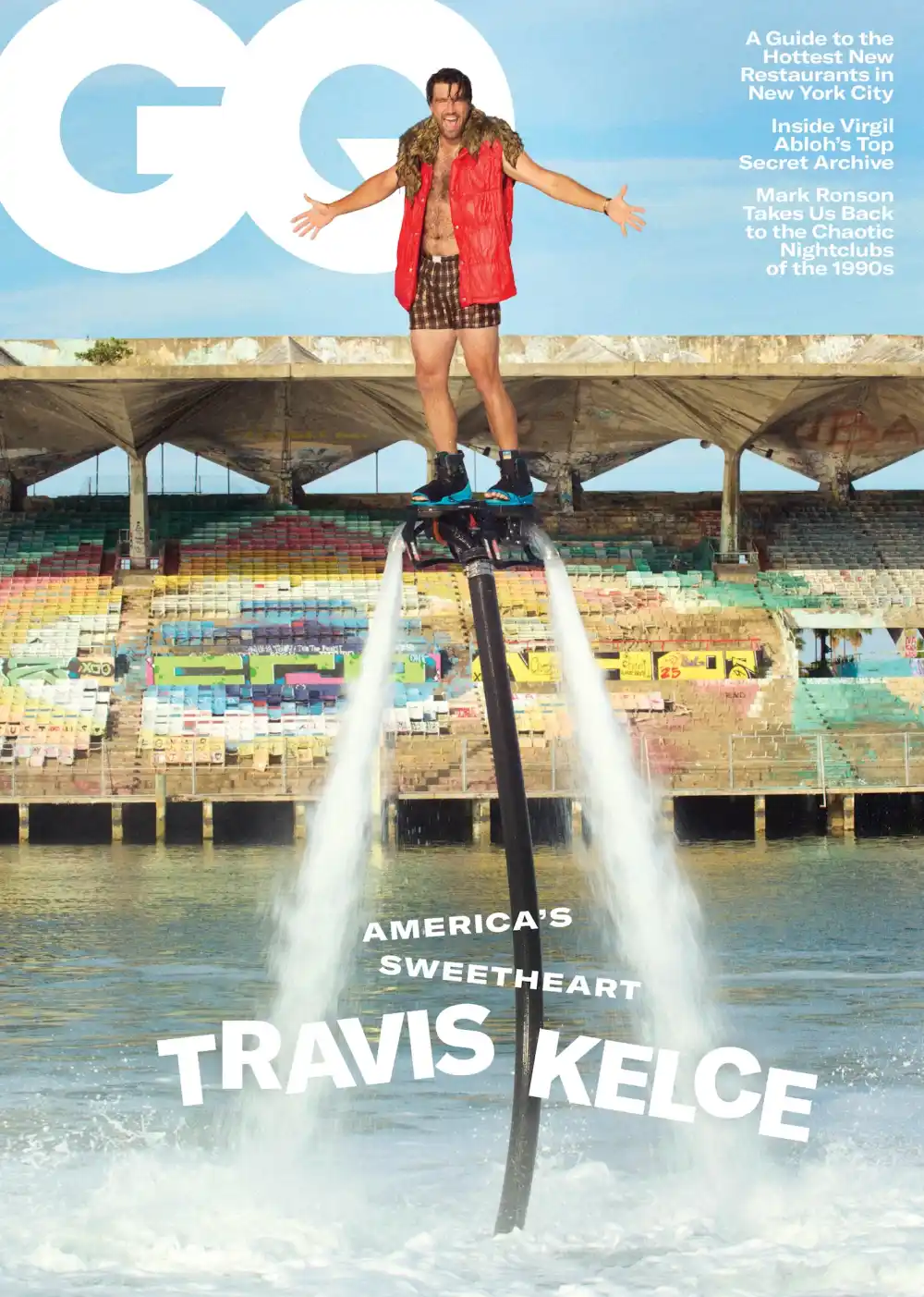 Travis Kelce Embraces His Wild Side in Bold Looks While Posing for Steamy &lsquo;GQ&rsquo; Photo Shoot