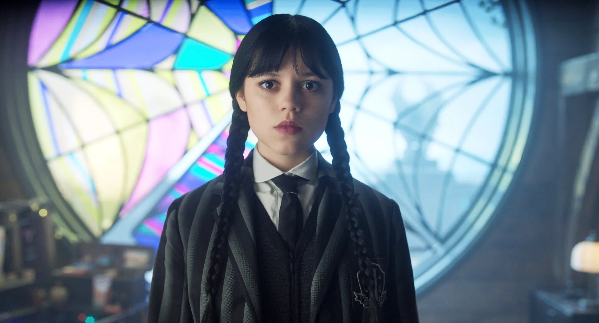 Jenna Ortega in Wednesday season 2