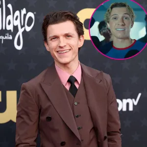 Tom Holland Looks Unrecognizable Curly Blonde Hair and Smile Transformation
