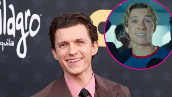 Tom Holland Looks Unrecognizable Curly Blonde Hair and Smile Transformation