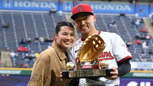 Guardians Steven Kwan Addresses Pay Disparity With Nurse Wife Shell Make in a Year What We Make in a Week