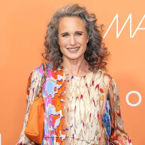 18 January 2023, Berlin: US actress Andie MacDowell arrives for the Marc Cain label's show at the offsite fashion show at the former Tempelhof Airport. The Berlin Fashion Week takes place from January 16 to 21. Photo: Gerald Matzka/dpa (Photo by Gerald Matzka/picture alliance via Getty Images)