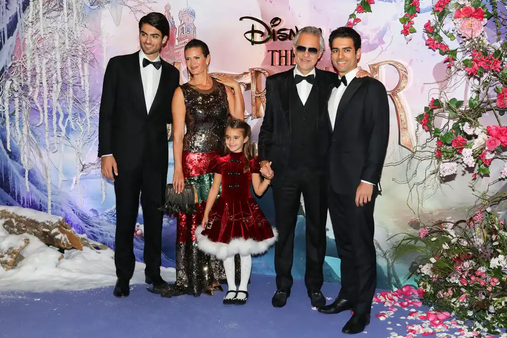 Andrea Bocelli Opens Up Family