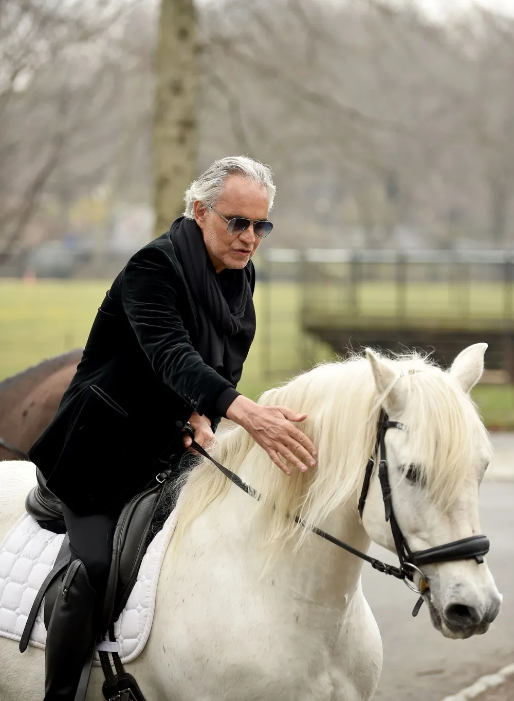Andrea Bocelli Opens Up Horse