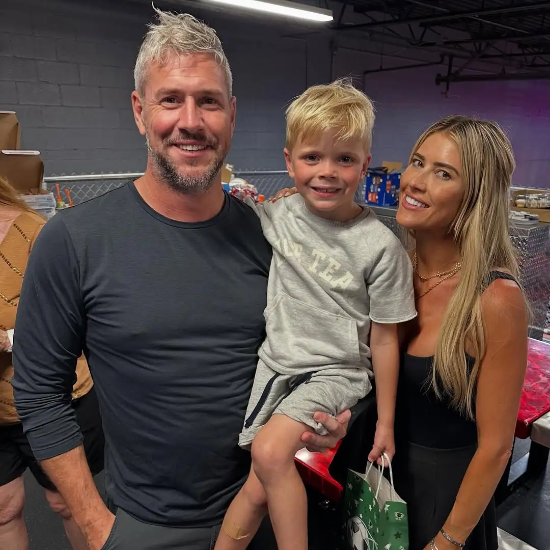 Ant Anstead Christina Haack Reunite for Sons Birthday