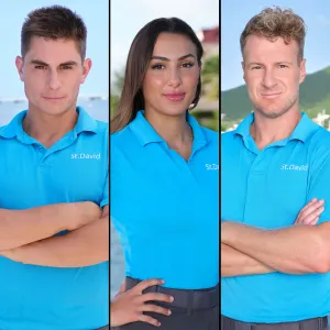 Below Deck Solene Kisses Damo Sleeps With Kyle Before Love Island Games