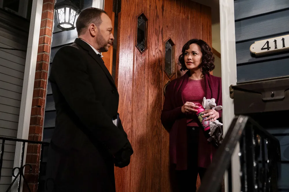 Blue Bloods Danny Reagan Meets His New Partner in Boston Blue Trailer After Marisa Ramirez Detective Maria Baez Donnie Wahlberg Sonequa Martin Green Marisa Ramirez