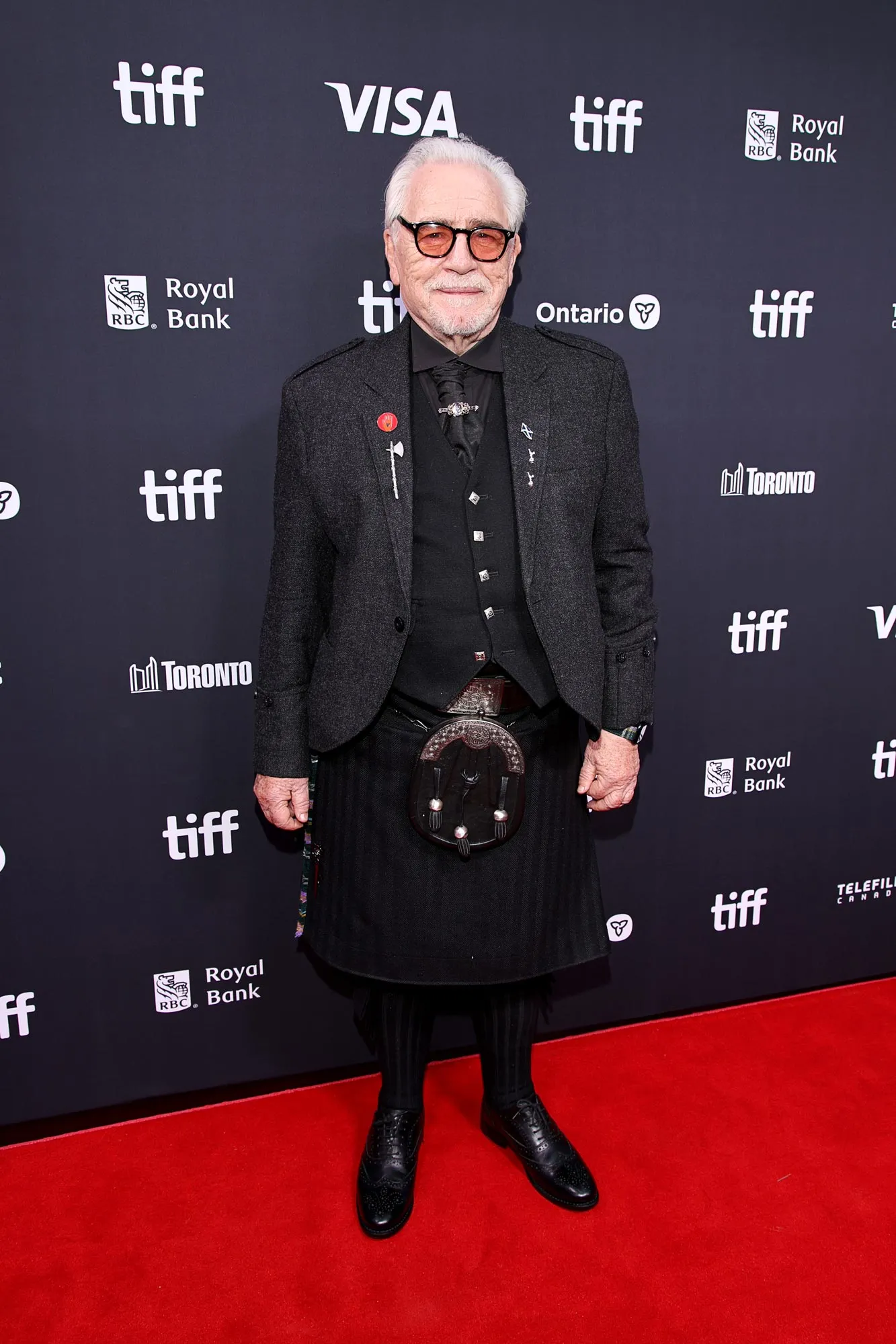 Brian Cox Accidentally Flashes Audience During Kilt Wardrobe Blunder at Premiere Is It That Bad GettyImages 2234916529