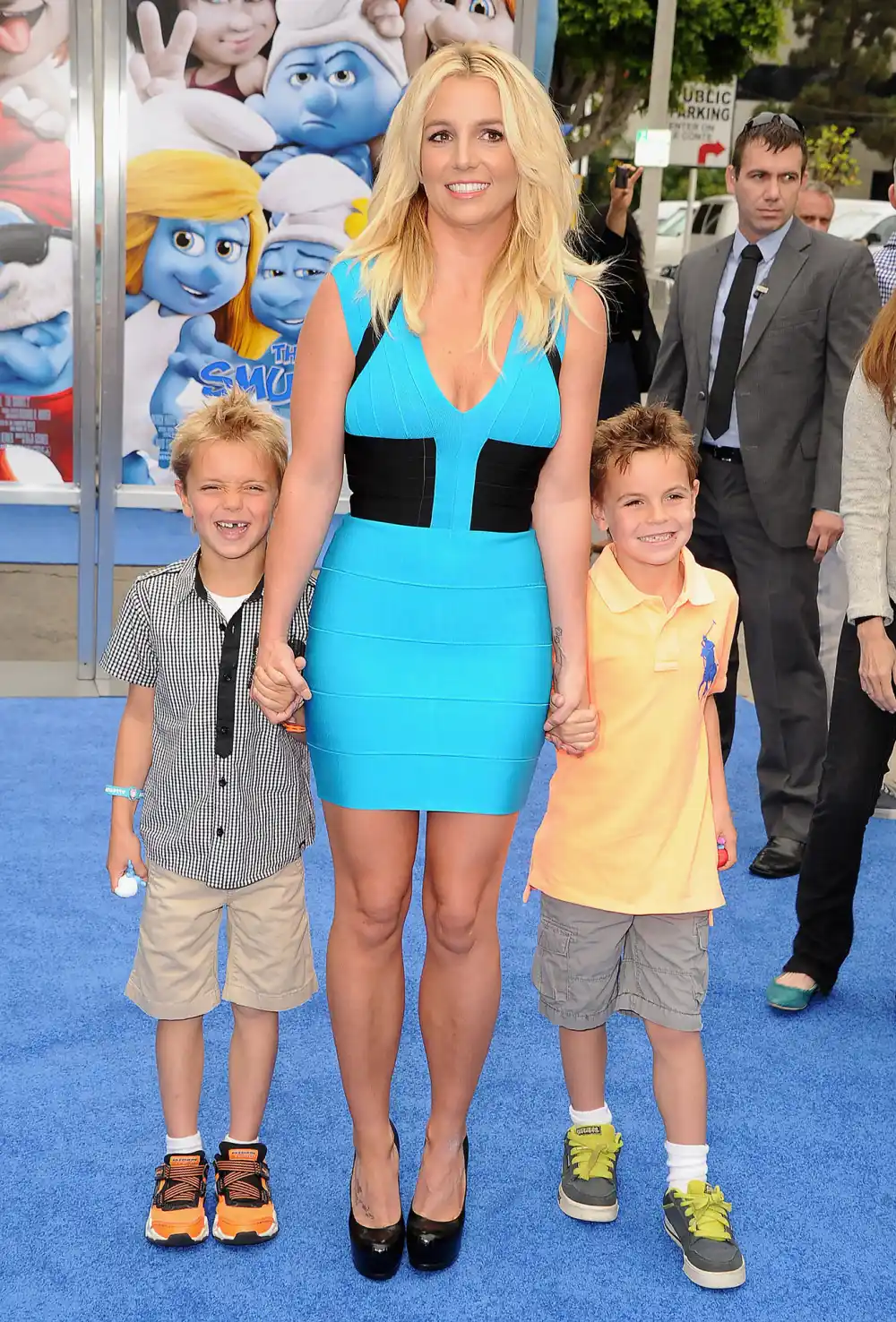 Britney Spears Sean Federline and Jayden James Federline 2538 Luxury Handbag Shopping Cover