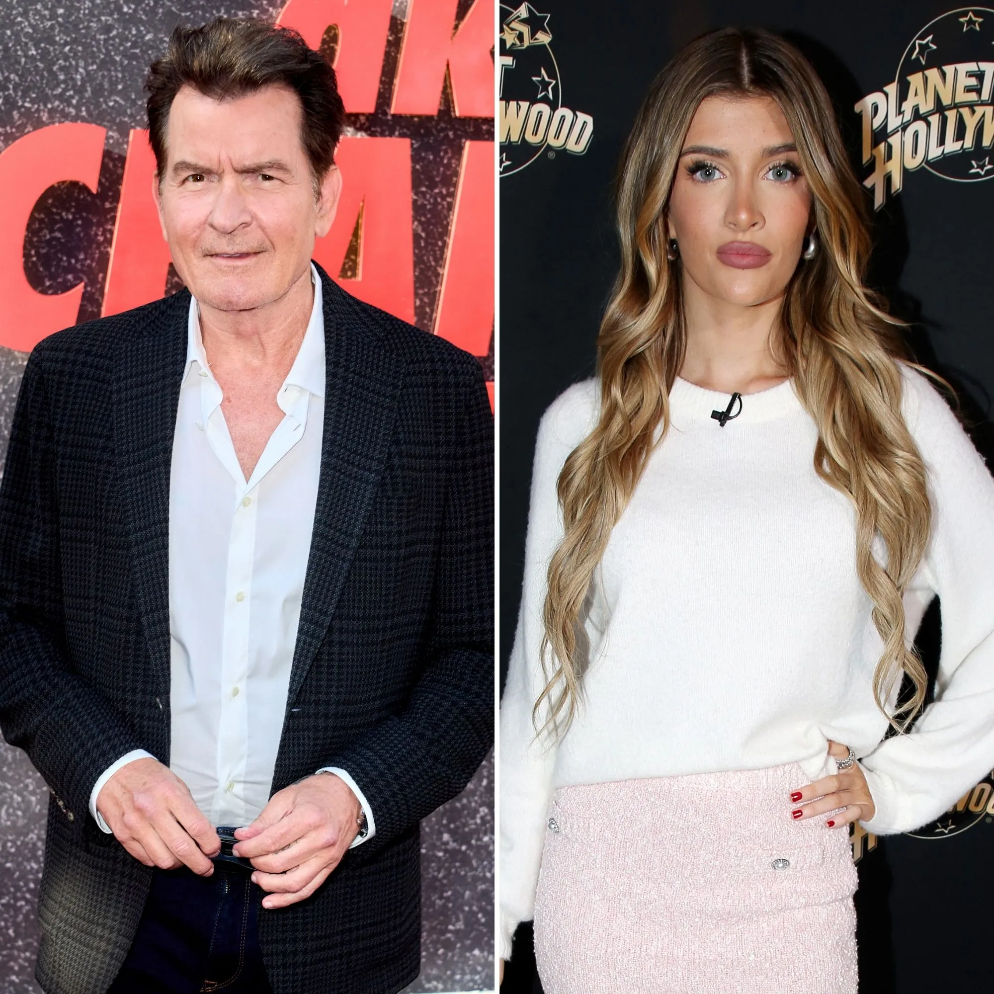 Charlie Sheen adn Daughter Sami