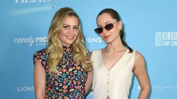 Candace Cameron Bure Was Something Blue in Dress at Natashas Wedding