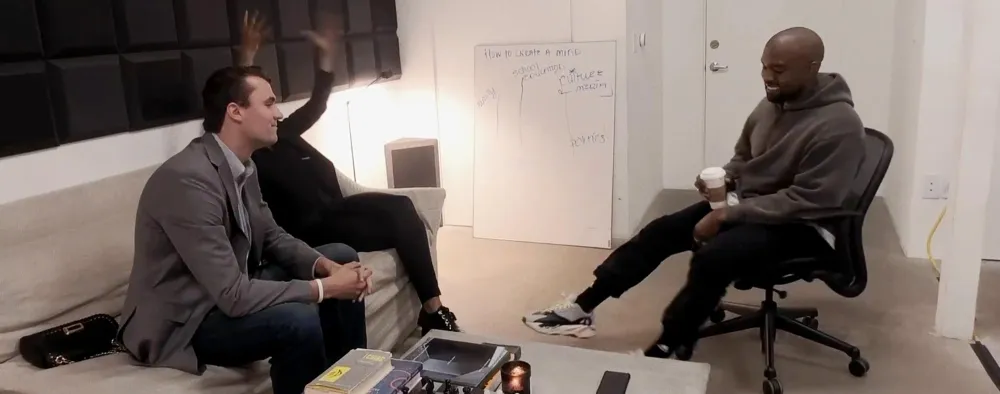 Charlie Kirk Made a Cameo in New Kanye West Documentary In Whose Name Before His Death VS CineSendScreeners 19 11