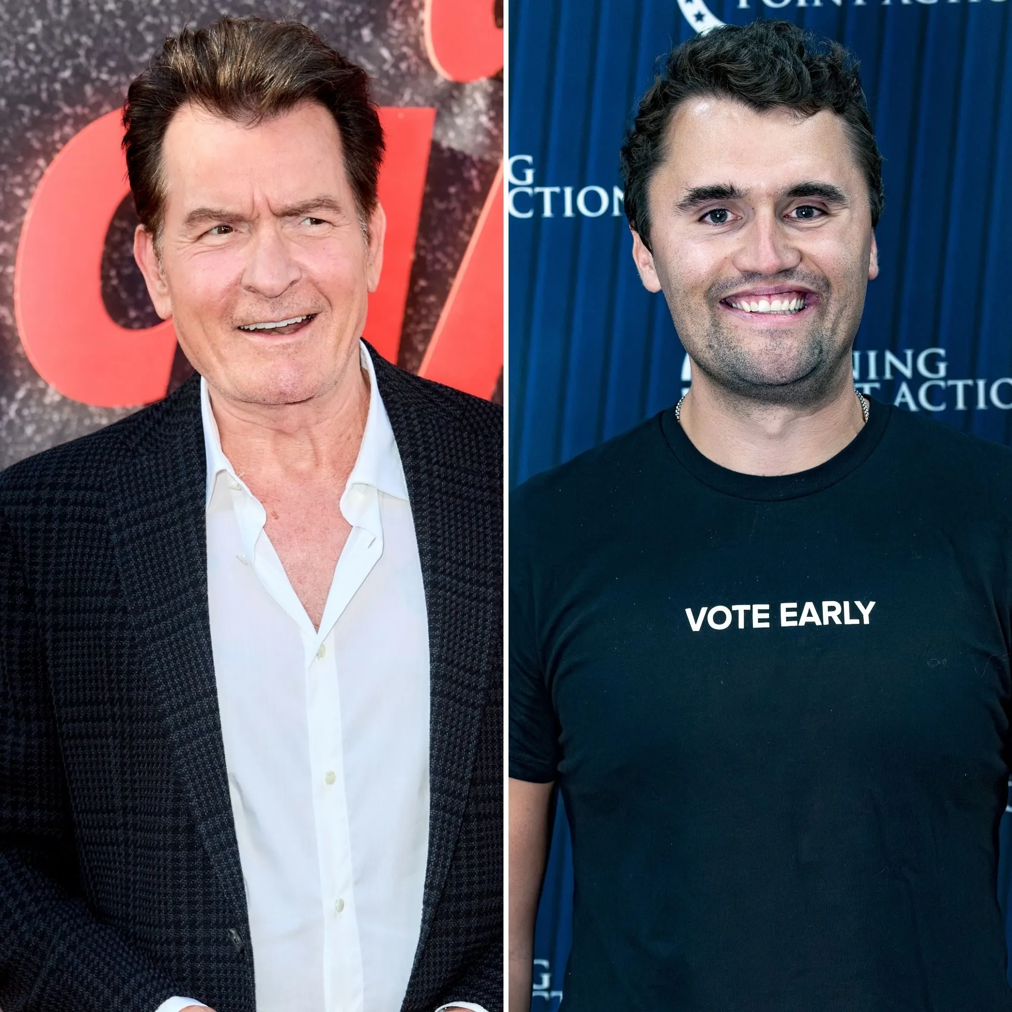 Charlie Sheen Compares Charlie Kirk's Death to JFK Assassination