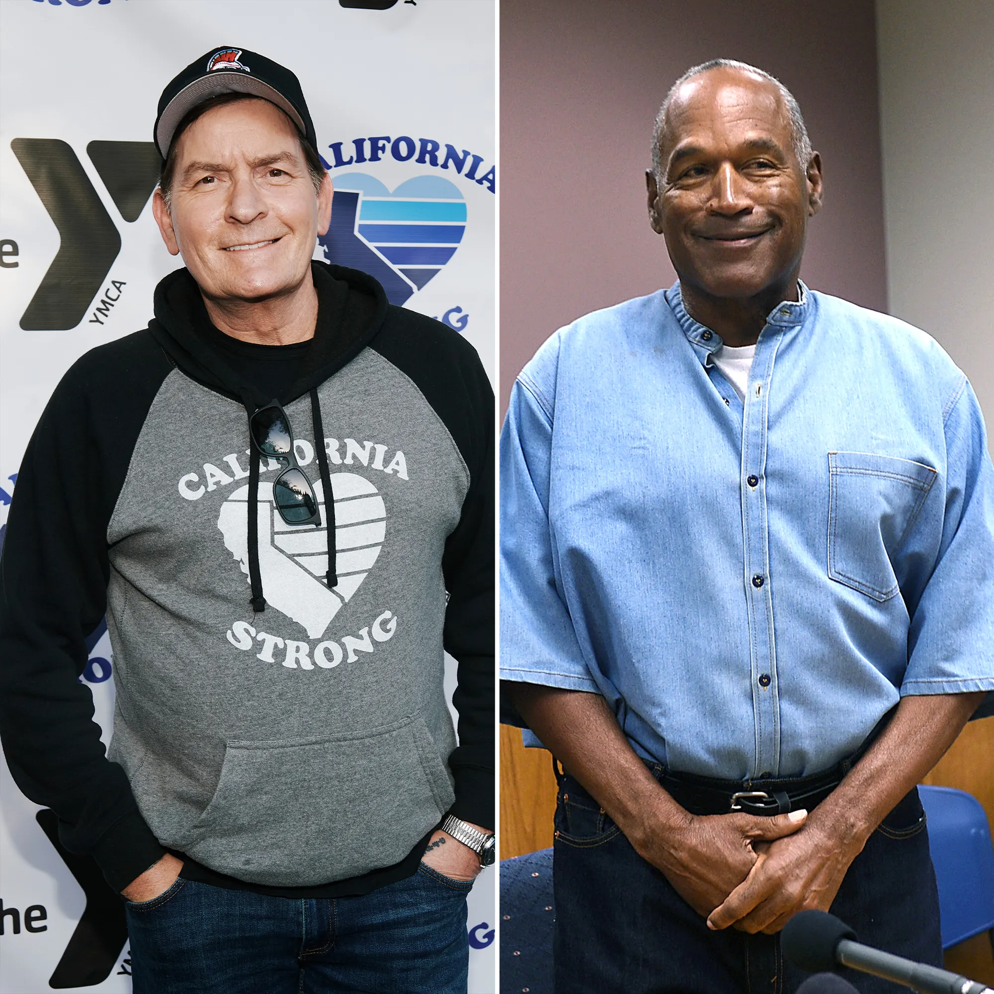 Charlie Sheen Recalls Playing Ping Pong With OJ Simpson at Age 10
