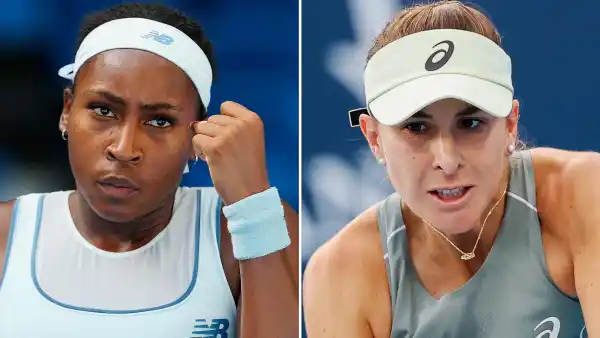 Coco Gauff and Belinda Bencic Have Feisty Interaction After Accusation of Mind Games 2237834311 2237862657