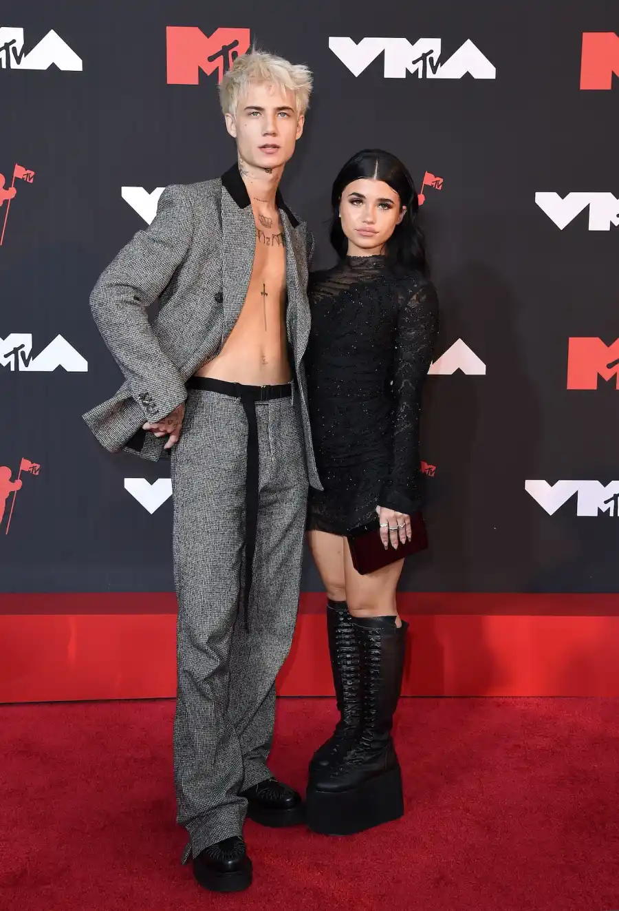 Couples Who Made Red Carpet Debut at MTV VMAs Jaden Hossler Nessa Barrett