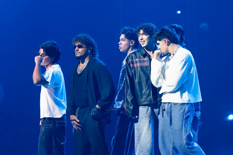 DND y R!ch Yashel en los ensayos de Premios Juventud 2025 en Panamá