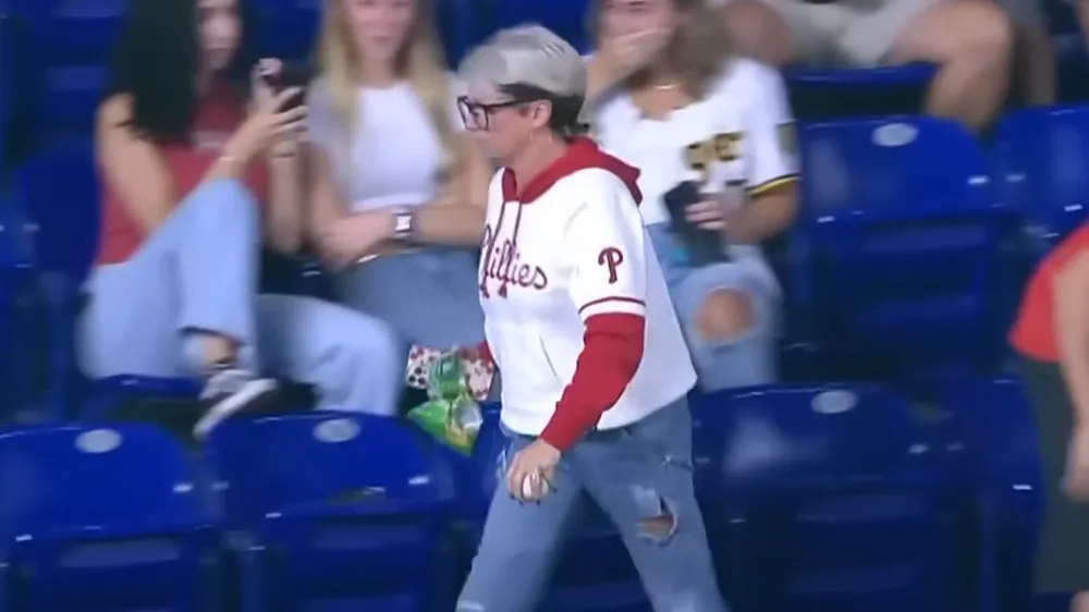 Dad Involved in Viral Ball Snatching Controversy Urges Fans Not to Attack Phillies Karen