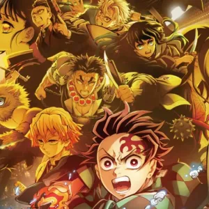 The poster for Demon Slayer: Infinity Castle